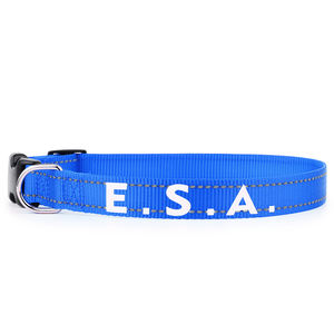 Ensemble de collier et de laisse pour chien en Nylon réfléchissant réglable avec Animal de soutien émotionnel (ESA) Offre Spéciale - Product Image 3