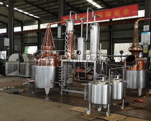 Sistema de Destilación de Alcohol Industrial de Acero Inoxidable, Equipo Completo para Destilar Whisky, Brandy y <span class=keywords><strong>Ron</strong></span>, para Mejora de Cervecerías - Product Image 4