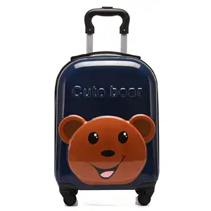 2024 tùy chỉnh trẻ em nhỏ vẽ-thanh hộp Hot Bán carton Kid của hành lý trường hợp động vật dễ thương in trẻ em xe đẩy hành lý trường hợp