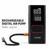Compresseur d'air numérique portable sans fil haute précision 160 PSI avec batterie externe 6000 mAh pour atelier automobile Europe et Nord