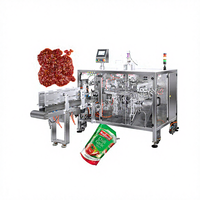 Machine d'emballage automatique de sachets à bec verseur en plastique alimentaire de haute qualité TOP Y pour sauce chili, sauce à l'ail, pâte