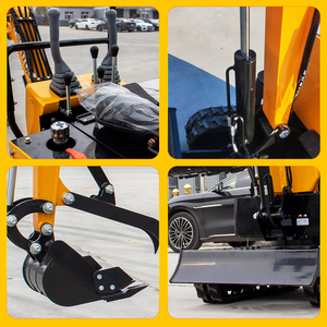 <span class=keywords><strong>MK108</strong></span> 1-Tonnen-Minibagger mit optionalem Yanmar-Motor, kompakter Kleinbagger - Product Image 5