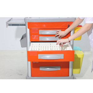 EM-ET077 Ziekenhuis <span class=keywords><strong>Trolley</strong></span> Kar Medische Medicamenteuze Behandeling Verpleegkundige Ziekenhuis <span class=keywords><strong>Trolley</strong></span> Kar - Product Image 5