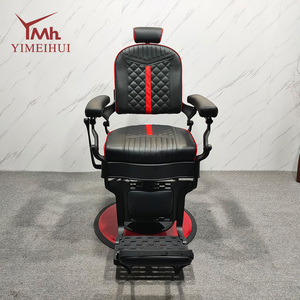 Fauteuil <span class=keywords><strong>de</strong></span> Barbier Rétro <span class=keywords><strong>de</strong></span> Luxe, Robuste avec Mécanisme Hydraulique pour Salons Américains Standard - Product Image 1