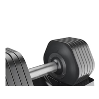 Haltères en acier octogonaux réglables en gros, 32 kg/70,5 lb, poids d'entraînement facile à ajuster, plusieurs tailles, 20 kg, 30 kg, ergonomiques