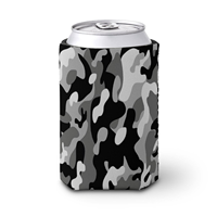 Manchon isotherme personnalisé en néoprène camouflage pour canettes et bières avec fermeture éclair – Vente en gros directe usine