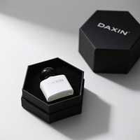 Flacon de parfum en verre carré de luxe, nouveau design, logo personnalisé, vide, 75 ml, 100 ml, 120 ml, flacon de parfum pour emballage personnalisé