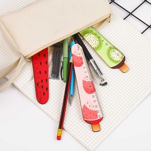 A Set of 4 <strong>Wooden</strong> Bookmark Stationery Items Fruit-shaped Learning Stationery Gifts Cartoon <strong>Wooden</strong> Ruler Ornaments for <strong>Desks</strong> - Product Image 3