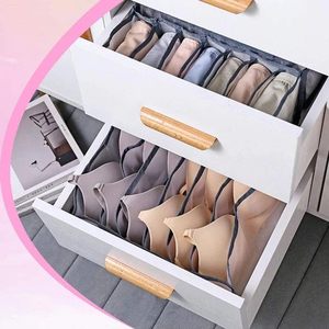 Pack of 3 Foldable Closet Organizers and <b>Storage</b> Dresser Drawer Dividers Drawer Organizer <b>Clothes</b> - Product Image 6