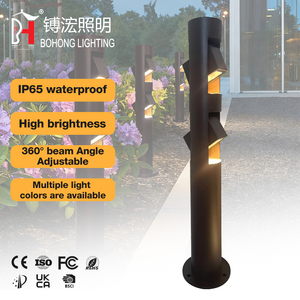 Lampadaires LED d'extérieur en aluminium et verre, étanches IP65, haute luminosité, faisceau <span class=keywords><strong>90</strong></span>°, pour jardin, 10W CRI80, garantie 5 ans, fourniture directe usine - Product Image 2