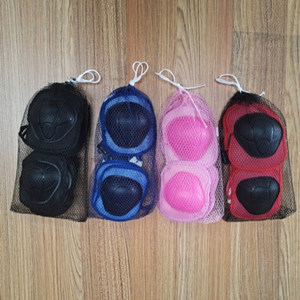 Juego 3 en 1 para niños, protector de patinaje sobre ruedas, almohadilla protectora para la muñeca del codo de la rodilla para deportes, protección gruesa para la cabeza - Product Image 6