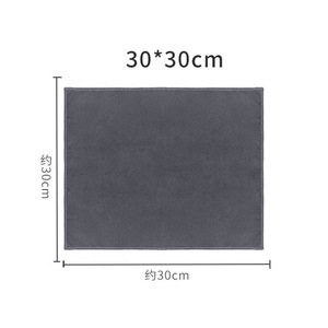 Un lato corallino e un lato pelle di tenerezza in velluto microfibra assorbente per la pulizia dell'auto asciugamano sfuso - Product Image 1