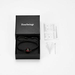 Pulsera ajustable de acero inoxidable para urna de cremación de mascotas, con compartimento para cenizas, joyería conmemorativa para perros y gatos - Product Image 6