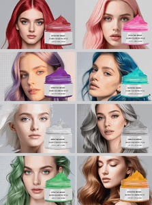 <span class=keywords><strong>Cire</strong></span> colorante pour cheveux, marque privée, biologique, unisexe, non grasse, coloration temporaire personnalisée - Product Image 3