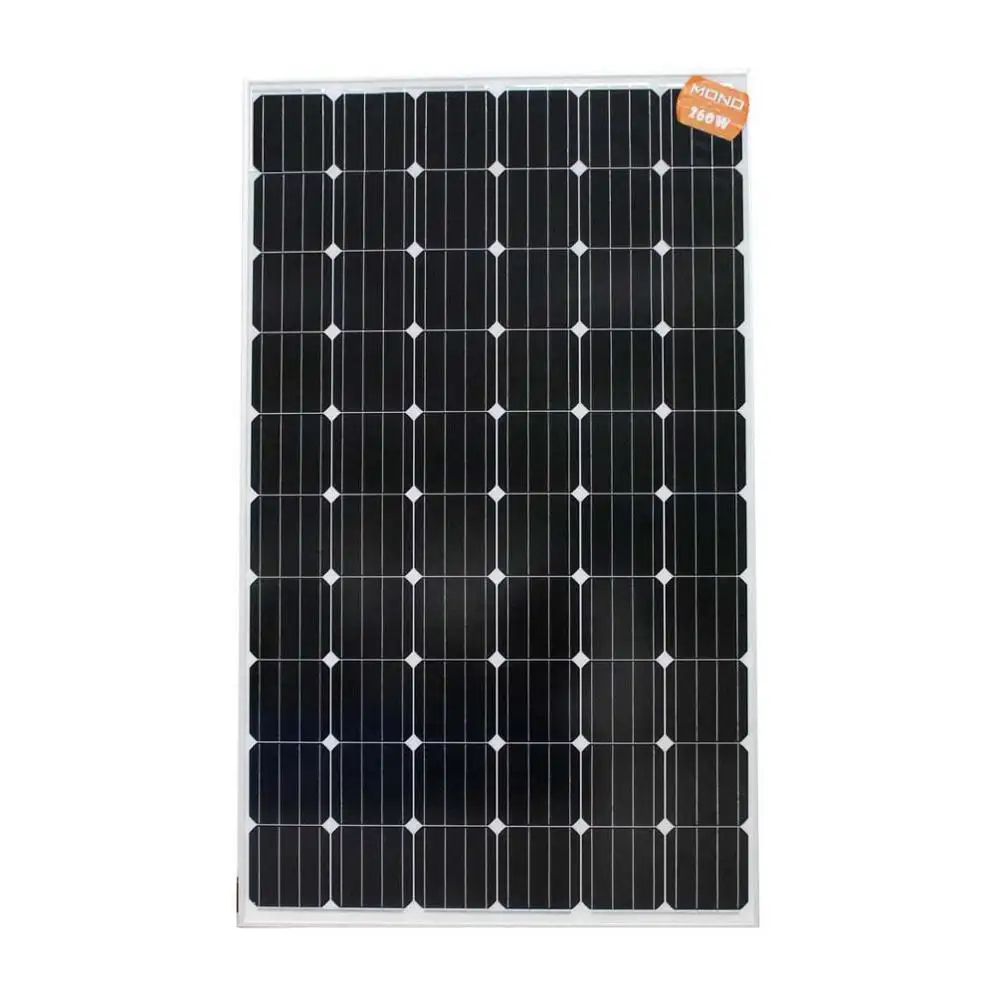 200-300w PV Photovoltaic mono solar panel with monocrystalline silicon wafer