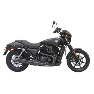RBPerformance Silencieux Slip-On Mégaphone Noir 4 "pour 2015-2019 pour <span class=keywords><strong>Harley</strong></span> STREET <span class=keywords><strong>MOTO</strong></span> Améliore Roar and Hear - Product Image 4