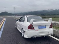 Kit de conversion pour Mitsubishi Lancer Mirage EVO4, pare-chocs arrière, jupes latérales, capot, amélioration des feux antibrouillard