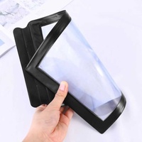 Loupe de lecture grand format en feuille, lentille Fresnel en PVC