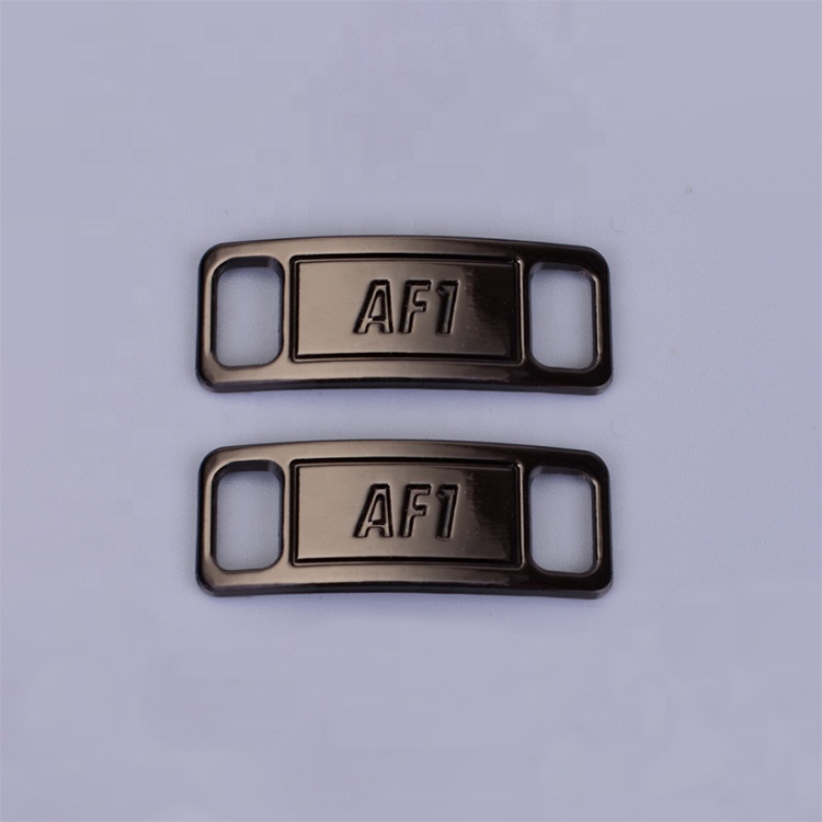air force 1 metal tag silver