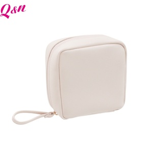 2025 Custom Logo Small Nylon Makeup Storage Bag <b>Zipper</b> Cosmetic Bag Makeup Bag for Outdoor - Product Image 1