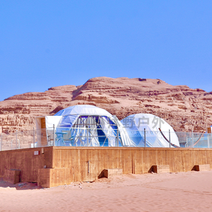 Tenda a Cupola Geodetica da 6m di Diametro per Hotel all'Aperto, Casa Glamping con Copertura in PVC per Campeggio - Product Image 4