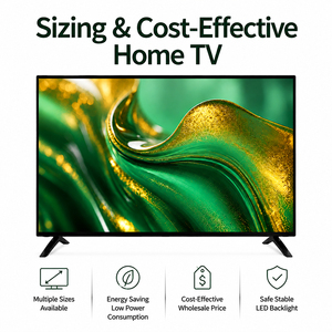 Téléviseur LED en gros de 32, 40, 50, 55, 60, 65 pouces, Ultra HD 2K, protection des <span class=keywords><strong>yeux</strong></span>, télévision intelligente pour la maison et l'hôtel - Product Image 3