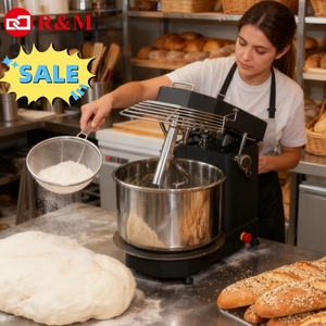 Mini Máquina Amasadora <span class=keywords><strong>de</strong></span> Masa Eléctrica Comercial Espiral <span class=keywords><strong>de</strong></span> 3kg, 5kg, 7kg, 10kg, 20kg, 30kg - Product Image 4
