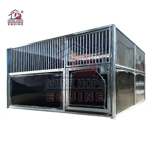 Portable Movable Horse Stables Temporary 12 Foot Horse Stall Fronts