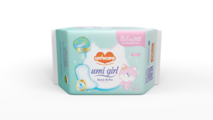 女性卫生巾-UniHope Umi女孩透气翼垫155/240/290毫米批量订购 - Product Image 3