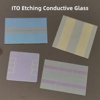Verre conducteur ITO ultra-mince avec service de gravure laser