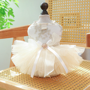 Kingtale, accesorios personalizados para mascotas, vestido bordado para perros, ropa para perros pequeños para Bodas de cumpleaños - Product Image 1