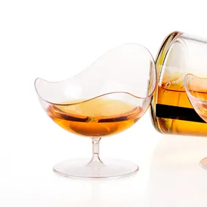 新技术批发透明2.5盎司塑料杯酒杯出售
