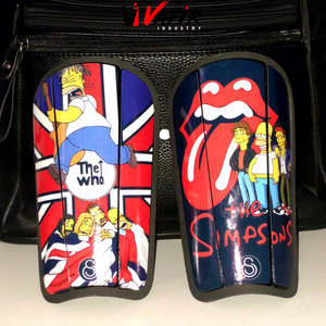 Protector de Pierna de Fibra de Carbono Personalizado para Fútbol - Product Image 1