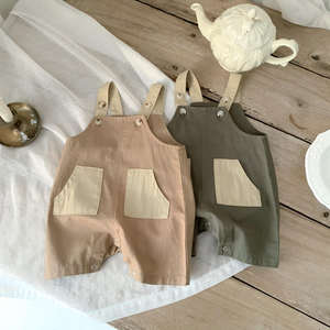 Printemps et été vêtements pour bébés poche mode garçon portant un <span class=keywords><strong>pantalon</strong></span> coton bébé <span class=keywords><strong>pantalon</strong></span> - Product Image 2