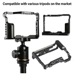 Estabilizador de vídeo de alta calidad para cámara de conejo, soporte de seguridad negro, accesorios de cámara, jaula para <span class=keywords><strong>FUJI</strong></span>-<span class=keywords><strong>X</strong></span>-<span class=keywords><strong>T3</strong></span>(5615) - Product Image 4