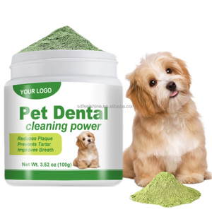 Polvo Dental para Perros y Gatos, Cuidado Bucal, Mejora la Salud de los Dientes y las Encías, Refresca el <span class=keywords><strong>Aliento</strong></span> con Probióticos y Té Verde, Seguro - Product Image 3
