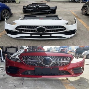 Kit de Parachoques Completo MINGHAO <span class=keywords><strong>Mercedes</strong></span>-<span class=keywords><strong>Benz</strong></span> Clase C <span class=keywords><strong>Usado</strong></span> de Alta Calidad con Faldones Laterales y Rejilla de Plástico para el Capó del Motor y Radiador - Product Image 4