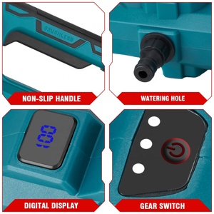 Беспроводной аккумуляторный мини-распылитель 3500 Вт для мойки автомобилей, <span class=keywords><strong>3</strong></span> режима, высокое давление, для аккумуляторов 18 В - Product Image 5