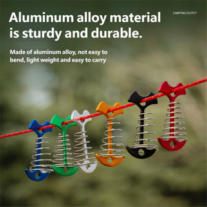 <span class=keywords><strong>Estacas</strong></span> <span class=keywords><strong>de</strong></span> Cubierta con Forma <span class=keywords><strong>de</strong></span> Espina <span class=keywords><strong>de</strong></span> Pescado, Anclajes para Toldos, Hebilla para Cuerda <span class=keywords><strong>de</strong></span> Viento con Mosquetón, Clavos <span class=keywords><strong>de</strong></span> Fijación para Cubierta, Ganchos para Tiendas <span class=keywords><strong>de</strong></span> Campaña - Product Image 3