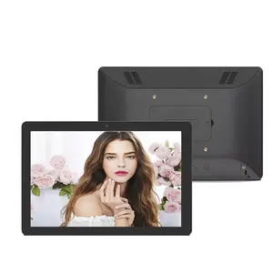 Wall mount 10 inch Retail 1280x800 10 Points capacitive touch IPS screen POE power android a tablet