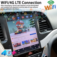 Ecran Android 13 Tesla pour Hyundai Elantra 2017 GPS Car Radio Multimedia Video Player Navigation Carplay Stereo Autoradio 2 Din