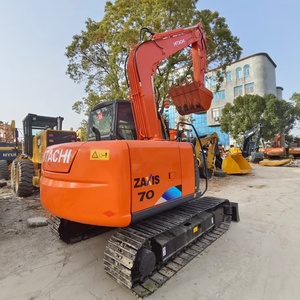 Mini-excavatrice Hitachi Zaxis 70 d'occasion en excellent état, 7 tonnes, provenance Japon, avec moteur, boîte de vitesses et pompe en stock - Product Image 5