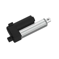 Aktuator linier 650mm panjang Stroke 3000rpm braket dudukan gratis 2500N/550LBS kapasitas beban 5-88mm/s untuk meja bersandar