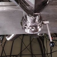 Mélangeur de poudre industriel en V à agitation, machine de mélange chimique, matériau SUS316L, moteur AC 4kW, capacité 1000L, haute performance