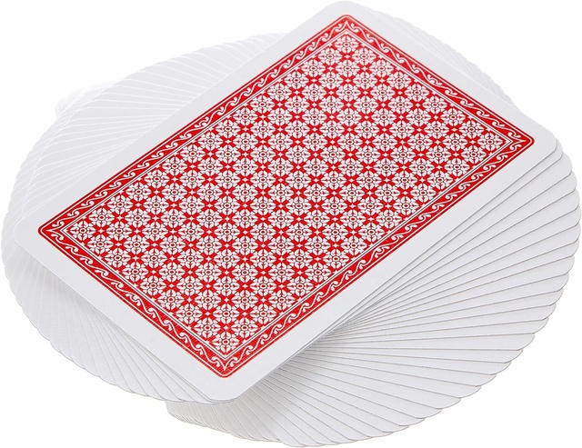 Number 1 Play with One of Red or Blue Deck of Cards Great Travel Companion Gifts and Toys Boys Girls Adults Playing Card Game
