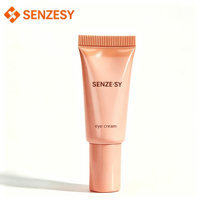 SENZESY 10ml Tabung Kosmetik Esens Wajah PE Kustom, Tabung Plastik Lunak Kosong untuk Krim BB, Kemasan Krim Mata, Tahan Lama, Dapat Diremas