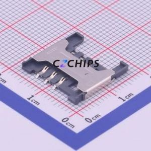 <b>SIM</b>-11A <b>SIM</b> <b>Card</b> Connector SMD Connector Plug-In Type <b>Card</b> <b>Holder</b> 1.8mm - Product Image 1