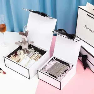 Giấy các tông Hộp túi thiết lập bao bì mở ra hộp quà tặng với Ribbon cho món quà Đóng gói hộp cho Wallet vành đai quần áo - Product Image 2