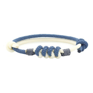 Personnalisation de petits lots Logo gravé accepté plus de couleurs Nœud nautique corde <span class=keywords><strong>ancre</strong></span> Bracelet hommes - Product Image 5