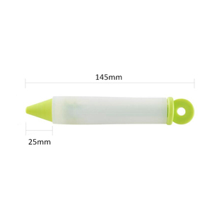 Set di 4 Penne per Decorazione Torte in Silicone, Strumento per Decorazione Dolci con 4 Punte Intercambiabili - Product Image 2